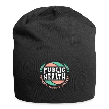 Santé publique Promouvoir Protéger Prévenir Virologue - Bonnet en jersey - noir - Devant