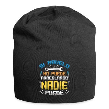 Father's Day Granddad Fix No One Cool Grandpa - Jersey-Beanie - Schwarz - Vorne