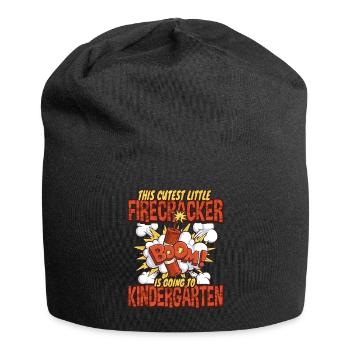 Cutest Kids Fireworks Nursery - Jersey Beanie - black - Front