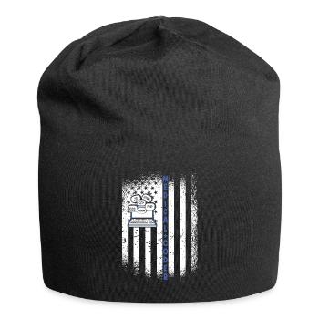 Medizinischer Assistent - Medizinischer Kodierer - Jersey-Beanie - Schwarz - Vorne
