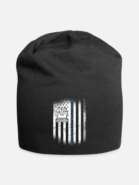 Medizinischer Assistent - Medizinischer Kodierer - Jersey-Beanie - Schwarz