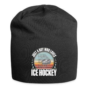 Eishockey Hockey sur glace - Bonnet en jersey - noir - Devant