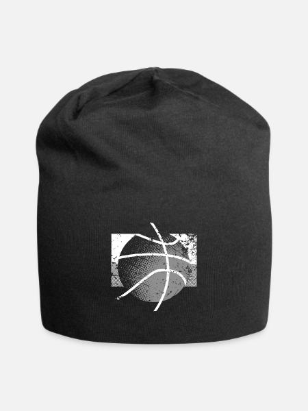 Basketball Basketballer - Jersey-Beanie - Schwarz