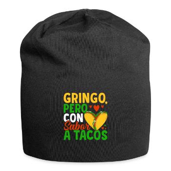 Pero Con Sabor A Tacos Gringo Lover Gringos - Bonnet en jersey - noir - Devant