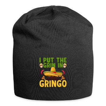Mettez Grin In Gringo Proud Gringos - Bonnet en jersey - noir - Devant