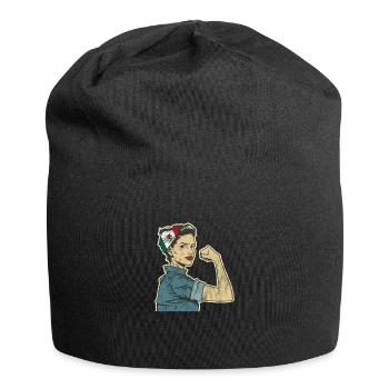 Mexiko - Jersey-Beanie - Schwarz - Vorne