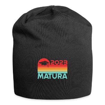 Matura Young Girls Women and Men Matura 2023 - Jersey Beanie - black - Front