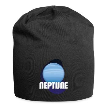 Neptune Planet Universe - Jersey Beanie - black - Front