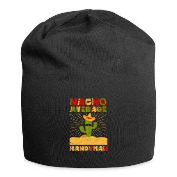 Nacho Average Handyman Funny DIY Fix It Mexican - Bonnet en jersey - noir - Devant