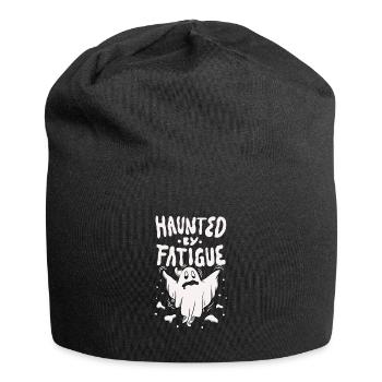 Joyeux tour d’Halloween ou traitement Horreur fantôme endormie - Bonnet en jersey - noir - Devant