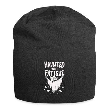 Happy Halloween Trick Or Treat Sleepy Ghost Horror - Jersey-Beanie - Anthrazit - Vorne