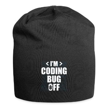 Informatik Admin Programmierer IT-Programmierer - Jersey-Beanie - Schwarz - Vorne