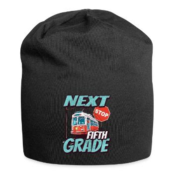 Nächste Haltestelle Fünfte Klasse - Kids - Jersey-Beanie - Schwarz - Vorne