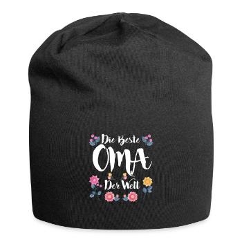 Weltbeste Oma Muttertag coole Oma Granny - Jersey-Beanie - Schwarz - Vorne