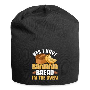 Drôle de vêtements de cuisson au pain aux bananes - Bonnet en jersey - noir - Devant