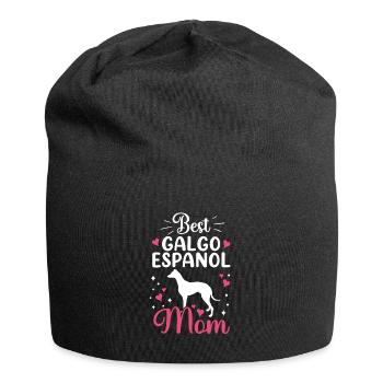 Meilleur Galgo Español Maman Lévrier espagnol - Bonnet en jersey - noir - Devant
