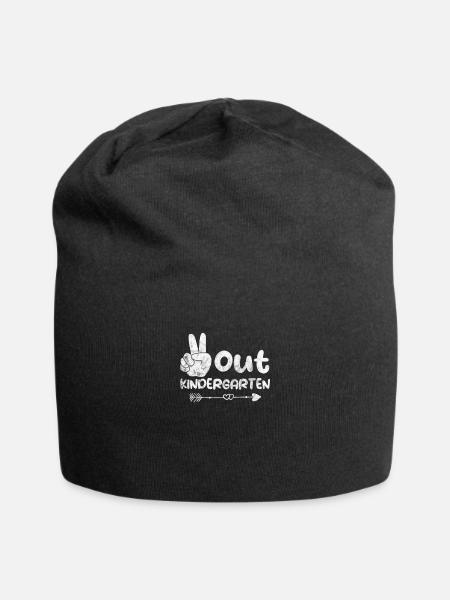 Kindergarten - Jersey-Beanie - Schwarz