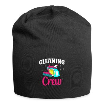 Cleaning Crew - Jersey Beanie - black - Front