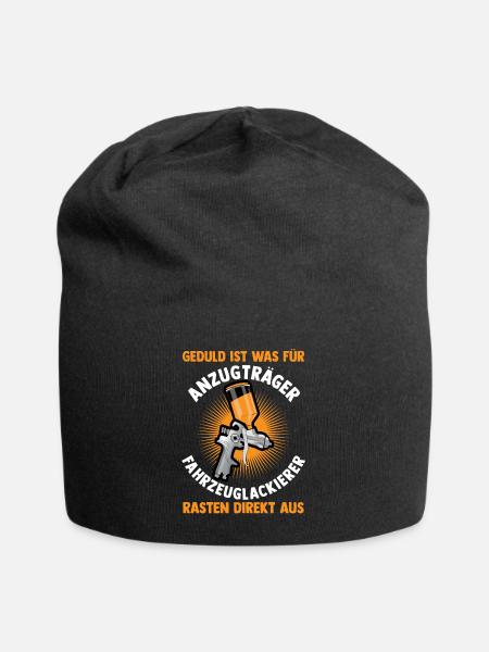 Lackierer Autolackierer Fahrzeuglackierer - Jersey-Beanie - Schwarz