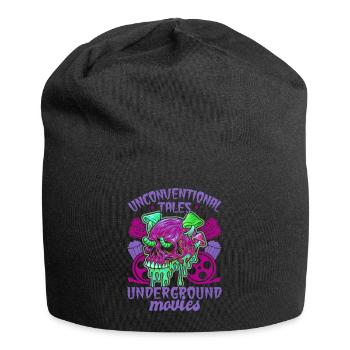 Underground Film, Independent Cinema, Horror - Jersey-Beanie - Schwarz - Vorne
