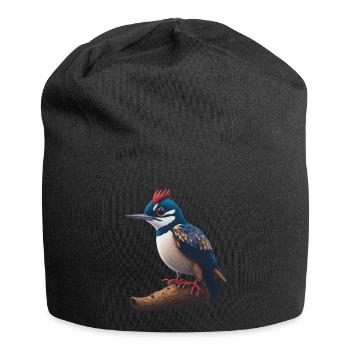 Grand pic tacheté - Bonnet en jersey - noir - Devant