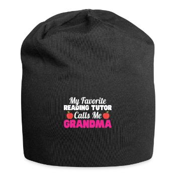 Tuteur Cadeau Tuteur - Bonnet en jersey - noir - Devant
