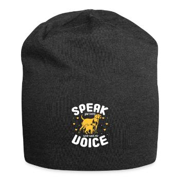 Animal Rescue - Jersey Beanie - charcoal grey - Front