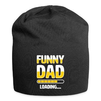 Bester Vater Aller Zeiten Vaterschaft Papa Papa - Jersey-Beanie - Schwarz - Vorne