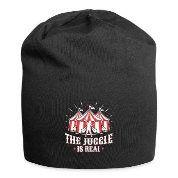 Le jonglage est réel - Bonnet en jersey - noir - Devant