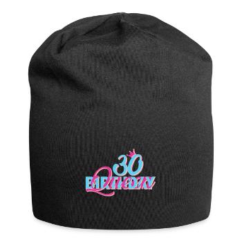 Birthday Queen 30 - Jersey-Beanie - Schwarz - Vorne