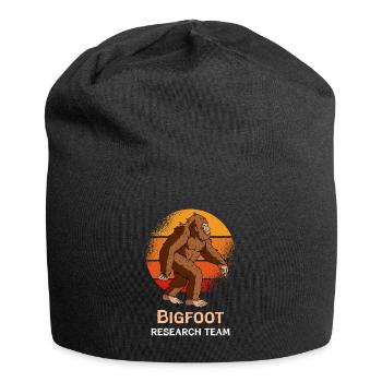 Équipe de recherche Bigfoot - Bonnet en jersey - noir - Devant