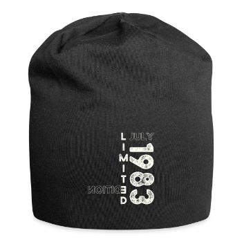 40th Birthday Man Original July Vintage 1983 - Jersey Beanie - black - Front