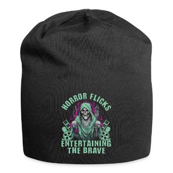 Zombie Horror Horror Film Festival + Halloween - Jersey Beanie - black - Front