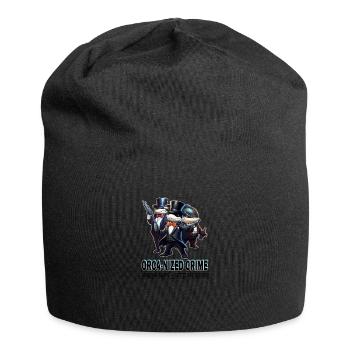 Funny Orca Sinking Boats, Protect Our Killer - Jersey-Beanie - Schwarz - Vorne