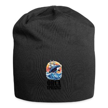 Join the Orca Uprising Inspired Killer Whale - Jersey-Beanie - Schwarz - Vorne