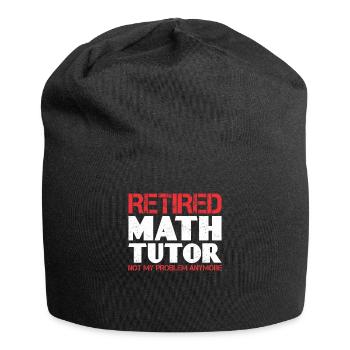 Tuteur Cadeau Tuteur - Bonnet en jersey - noir - Devant