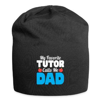 Tuteur Cadeau Tuteur - Bonnet en jersey - noir - Devant