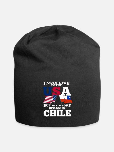Chile - Jersey-Beanie - Schwarz