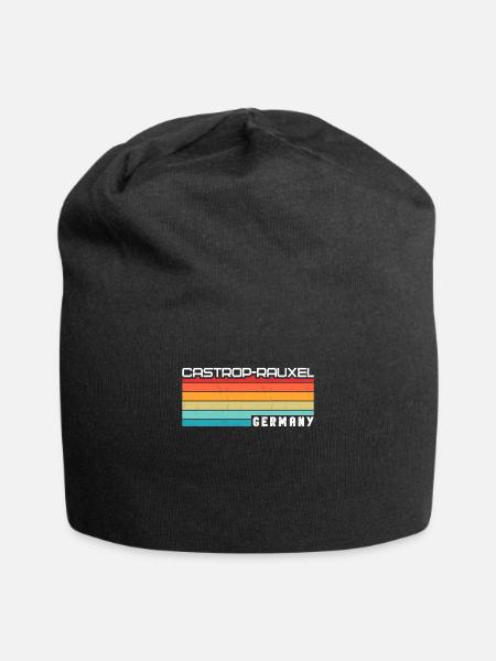 Castrop-Rauxelerin Castrop-Rauxeler Castrop-Rauxel - Jersey-Beanie - Schwarz
