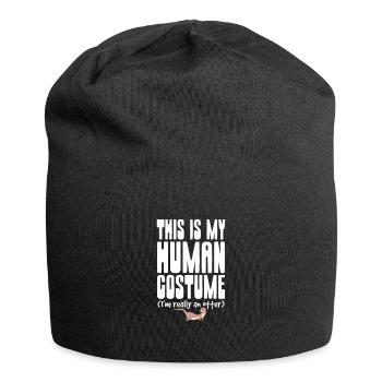 Otter Sea Otter Otter Gift - Jersey Beanie - black - Front