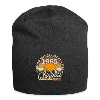 Cadeau Anniversaire 1965 - Bonnet en jersey - charbon - Devant