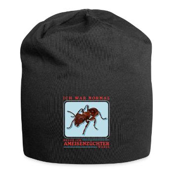Fourmis Ferme Formicarium Cadeau de fourmi - Bonnet en jersey - noir - Devant