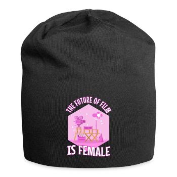 The Future Of Film Is Female - Jersey Beanie - black - Front