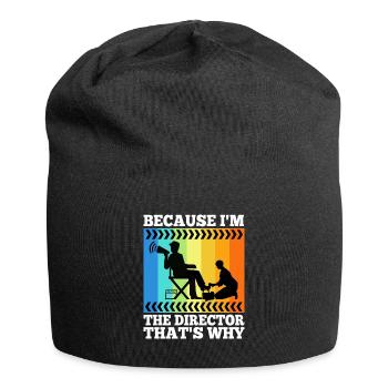 Parce que je suis le réalisateur, c’est pourquoi - Bonnet en jersey - noir - Devant