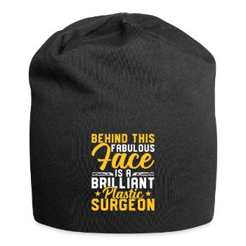 Brilliant Plastic Surgeon Surgical - Jersey Beanie - black - Front