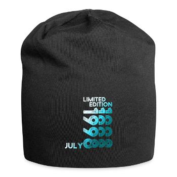 25th Birthday Man Original July Vintage 1998 - Jersey Beanie - black - Front