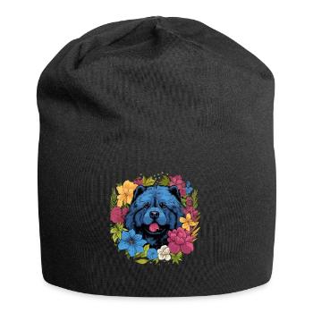 Chow Chow Chien Cadeau - Bonnet en jersey - noir - Devant