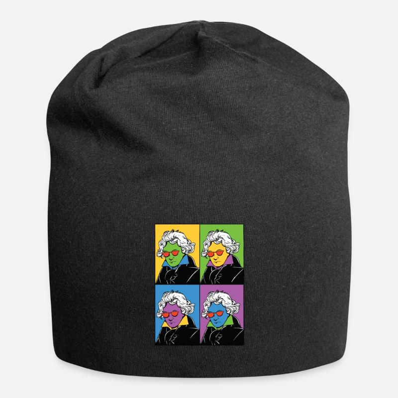 Beethoven Compositeur de musique classique - Bonnet en jersey - noir