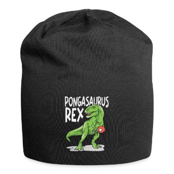 Pongasaurus Rex Ping Pong Master Table Drôle - Bonnet en jersey - noir - Devant