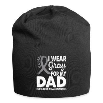 Wear gray for the month of enlightenment about - Jersey Beanie - black - Front